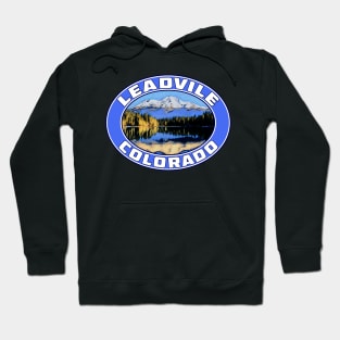 Leadville Colorado Skiing Mountains Ski Hoodie